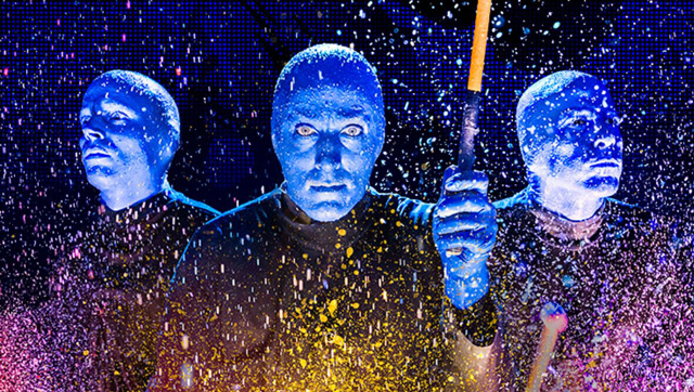 Шоу Blue Man Group в Лас-Вегасе